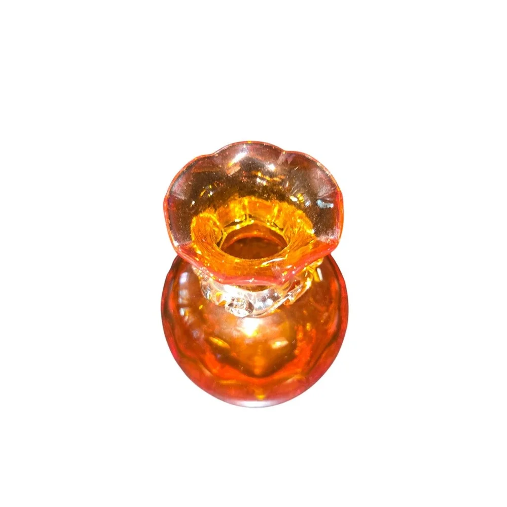 Pilgrim Glass Bud‎ Vase 4.5
